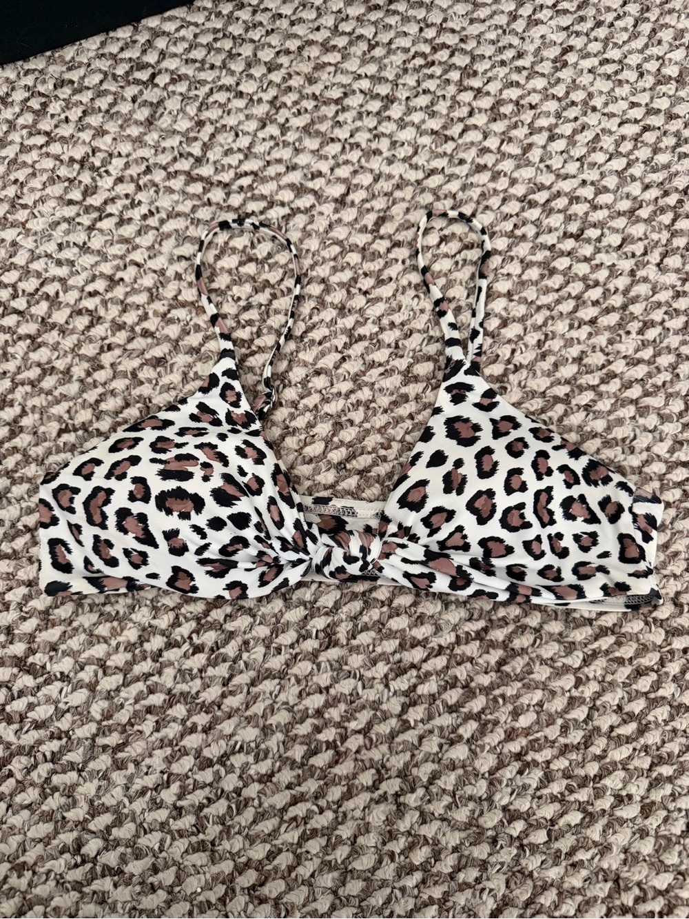 Cheetah Bikini Top